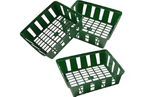 Meister Blomlök-växtskål 24 x 21 cm – 3 stycken i en praktisk uppsättning – för plantering och förvaring av lökväxter – stabi