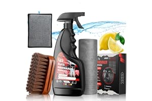 Rengöringsmedel för bilinteriör, 500 ml, professionellt inomhusrengöringsset bil, mikrofiberhandduk 40 x 40 cm, inre rengörin