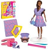 Play-Doh Barbie Fashionista Ruffles Oyuncak Bebek Seti