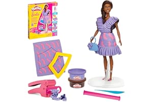 Play-Doh Barbie Fashionista Ruffles Doll Set