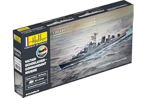 Heller Starter Kit Victor SCHOELCHER - Commandant Riviere - 1:400e