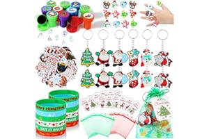 Aoriher 132 Pcs Christmas Party Bag Fillers for 12 People Christmas Piñata Fillers Stocking Stuffers Goodie Bag Stuffers for Adult Advent Calendar Birthday Favors Gifts Reward Carnival Prize