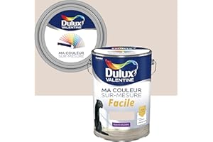 Ma Couleur Sur-mesure par Dulux Valentine – Peinture Intérieure Murs, Plafonds, Boiseries - Facile à appliquer - Velours Beige Parfait 5 L