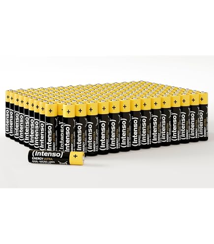Maxell Lot De 100 Piles Alcalines LR6 AA - Durée 10 Ans - Fiables Et Puissantes