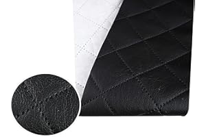 Tukan-tex, tessuto per mobili in ecopelle, trapuntato, al metro, in PU