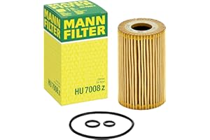 MANN-FILTER HU 7008 Z Filtre à huile Lot de filtres à huile avec joint / lot de joints – Pour véhicules particuliers