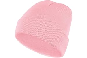 Wanme Bonnet pour Homme et Femme, Classics Basic Bonnet Hiver Extensible en Tricot, Chaud et Confortable