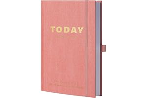 TIEFOSSI Mindfulness Journal, Gratitude Journal Notebook for Women, Daily Guided Self Care Journal with Prompts,120Gsm Thick Paper Self Help & Reflection Planner