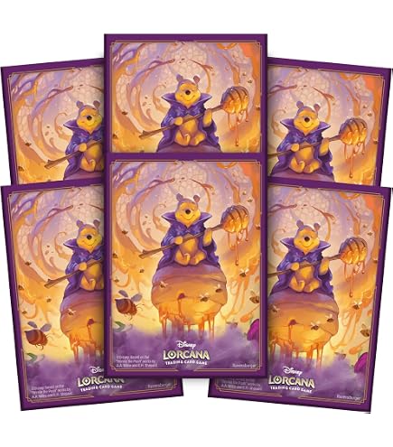Disney's Sorcerer's Arena: Epic Alliances Premium Card Sleeves | 100 Card  Protector Sleeves