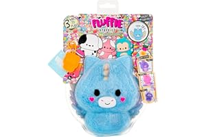 Fluffie Stuffiez Pegasus - Kleines Plüsch-Sammlerstück - Überraschung beim Auspacken - Kuschelweicher ASMR Flaum - Fidget, Basteln, Fell Abziehen - für Kinder ab 4 Jahren und Sammler