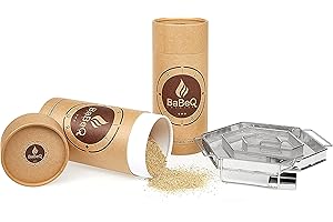 ‎BABEQ BaBeQ Premium Kaltraucherzeuger V1 Edelstahl für 12 Std Kaltrauch | Räucherschnecke Sparbrand Kaltrauchgenerator, Starter-Set
