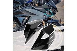 Midimttop Motorrad CBR650R Winglet Aerodynamische Spoiler Seitenflügel for Ho&n&da CBR 650R CBR-650-R 2019-2023 Windflügel Spoilerflügel Dekoration Modifikation Zubehör (Glänzend schwarz)