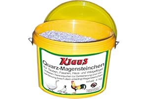 KLAUS GRITSTEINWERK GMBH & CO. KG KLAUS - Magensteinchen - in schnabelgerechten Quarzsteinchen für eine bessere Futterverwertung