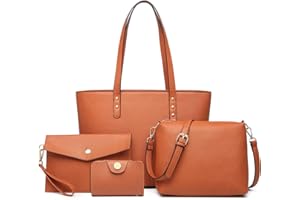 Miss Lulu Bolsos de Mujer 2 Piezas Bolso de Hombro Bandolera Cartera Hermosa fácil Cambiar en Uso Diario