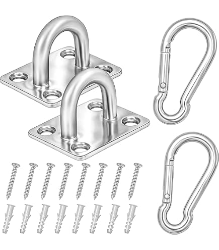 Pontet Inox M8 (Lot de 8) - Crochet Fixation Rectangulaire Robuste en Forme de U - Anneau de Fixation | Leroy Merlin Pontet Inox M8 (Lot de 8) - Crochet Fixation Rectangulaire Robuste en Forme de U - Anneau de Fixation | Leroy Merlin