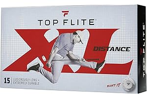 Top-Flite 2020 XL Distance Golf Balls – 15 Pack