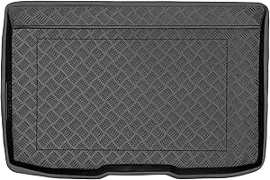 M MOTOS MOTOS Kofferraumwanne Kofferraummatte passt für Mazda 2 I 2003-2007 Kompletter Schutz für Ihr Auto bei Allen Wetterbedingungen mit perfekt passenden kofferraummatten