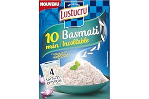 Lustucru Riz Basmati Incollable Sachet 360 g
