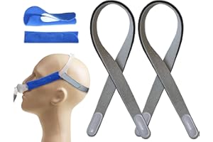 AVEEN 2-Pack CPAP Headgear Straps with 2 CPAP Covers, Compatible with ResMed Swift FX