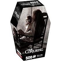 Clementoni Puzzle 1000 Piezas – La Monja, Película De Terror, Medidas 70x50 Cm, Fabricado En Italia Con Materiales Reciclados