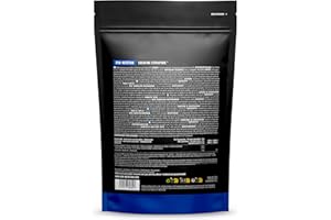 GYM NUTRITION Creatine Monohydrate 1,25 kg– Ultra Pure avec Vitamine B6 – 367 Portions – Vegan – Fabriquée en Allemagne