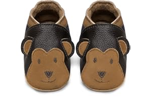 IceUnicorn Chausson Cuir Bébé Chausson Bebe Chaussons Cuir Souple Bébé Fille Garçon Premiers Pas Mignon Chausson Bébé 0-6 Mois-3 Ans