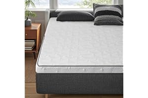 ‎SEZMOONSI SEZMOONSI Topper 140x200cm 5cm Höhe H3 & H2 (2-in-1) Härtegrade Gel-Schaum Matratzen Topper mit Abnehmbarer Bezug, rutschfest & Atmungsaktiv Matratzentopper für Boxspringbett, Sofa, Wohnwagen