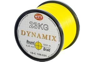 WFT Round Dynamix 1000m geflochtene Angelschnur