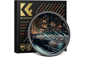 K&F Concept Nano-X Serie Blue Streak Anamorpher Effekt Filter 58mm Blaue Streifenfilter Anamorphic Light Flare Effect Filter