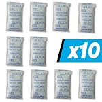 Lot De 20 Bidons Déshumidificateurs WISESORB 100g - Gel De Silice Colorant (indicateur D'humidité) - NEUF