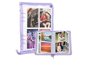 FUXUNAMZ Kpop Photocard Binder, Raccoglitore ad Anelli A5, Porta Photocard Kpop Album Resistente all'Acqua - Organizzatore di Album Carte Fotografiche per Studenti Ragazze per Cartoline Fotografiche