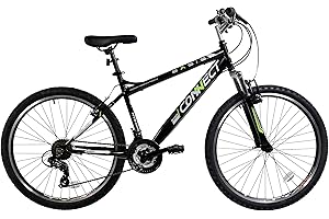 BASIS BIKES Basis Connect Hardtail Mountain Bike, 26" Wheel - Black/Green