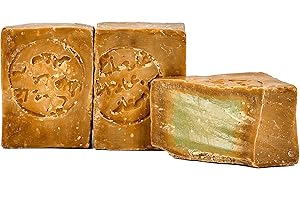 Carenesse Original Mydło "Aleplep" 2 x 200 g, 60% oliwy z oliwek i 40% oleju laurowego, naturalne mydło ręcznie robione zgodnie z tradycją i długim dojrzewaniem