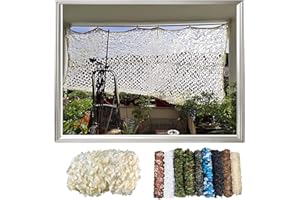 OTIGA Rete Mimetica,Vela da Sole in Rete Mimetica,Decorazione per Feste a Thema Mimetiche per Nascondersi Durante la Caccia,Terrazza Protezione Solare,Reticolato da Camuffamento da Caccia