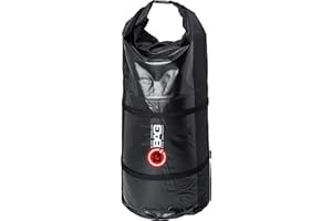 ‎QBAG QBAG Gepäckrolle Wasserdicht - Nylon - 50L Stauraum schwarz