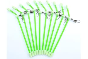 MiTho-Store Angeln, 10x Futterkorbhalter im Päckchen, Anti Tangle, Feedern, Angelzubehör, Feederboom, Karpfen Futterkorb, Weißfisch, Abstandshalter, Wirbel