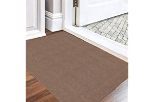 DFIONC Wycieraczka wewnętrzna, nadająca się do prania, mata wejściowa, super cienka, odporna na zabrudzenia, chłonna, antypoślizgowa, do drzwi lub kuchni