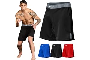 Elite Sports MMA Fight Shorts herr svart Jack UFC BJJ No Gi Grappling Jiu Jitsu shorts