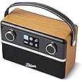 Roberts STREAM94L FM/DAB/DAB+/ Internet Radio with Bluetooth, Natural Wood