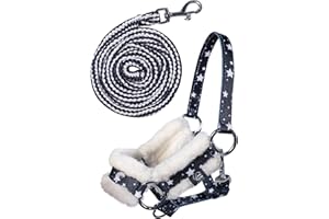HKM SPORTS EQUIPMENT Hobby Horse - Set di cavezza con stelle