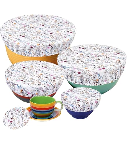 Lot De 2 Couvercles De Fermentation Pour Pain - Élastiques, Réutilisables, Diamètre Adaptable 15-40 Cm