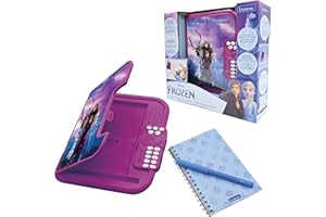 LEXIBOOK, Frozen: Electronic diary with pen and notebook included, interactive, password protected, fun functions, sound effects, Purple/blue, SD50FZ