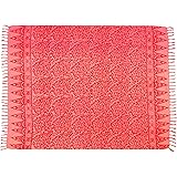 circa 100 modelli in negozio Sarong, telo da spiaggia Pareo Gonna Fasciatoio Loop Rosso Rosa Sar12