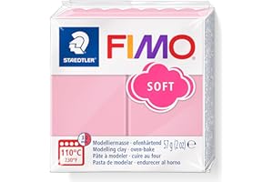 STAEDTLER FIMO Soft - Pain pâte à modeler 57 Grammes - Crème à la fraise - 8020-T21