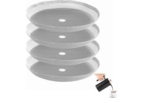 MAXMIULY Filtr do ekspresu do kawy, 350 ml, wymienne sitko filtrujące do wyciskania kawy, sitko French Press, zamiennik siatki ze stali nierdzewnej, do ekspresów do kawy French Press, 4 sztuki