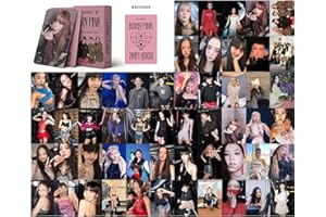 GUNBAK 55Pcs Blackpink Lomo Cards Photo Cards BP Born Pink World Tour New Album Cards BP 2022 Mini Postcards Kpop BP Photocard Set Gift for Fans Girls