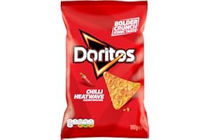 Doritos Chilli Heatwave Tortilla Chips Sharing Bag Crisps 180g