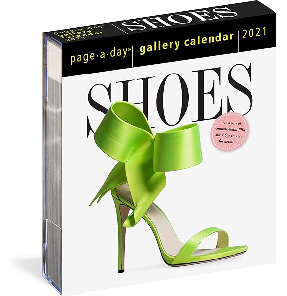 Shoes Page A Day Gallery Calendar 2021 Amazon Co Uk Workman Publishing Books