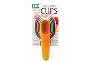 Joie Kitchen Gadgets 26802 MSC International Measuring Cups, Plastic, 16 Fluid_Ounces, Assorted,6.75"L x 3"W x 2.75"H