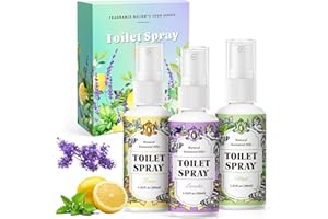‎SCENTORINI SCENTORINI Lufterfrischer Spray für WC und Bad, Wc Duft, 3 x 30 ML, Minze, Zitronen, Lavendel Duft, Wc Spray, Bad Lufterfrischer, Toilettenspray